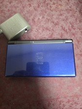 Nintendo DS Lite Cobalt Blue Handheld Console W/ Charger & Tested Works!