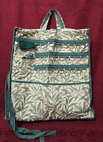 Wonderful & Nice Large Vintage Embroidery Bag/Organizer by Elizabeth Bradley