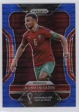 2022 Panini Prizm World Cup Qatar Breakaway Blue 13/49 Romain Saiss #240 gp1