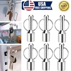 6× Keychain Neodymium Magnet for Testing Coins, Jewelry, Brass, Gold, Silver USA