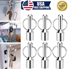 6× Keychain Neodymium Magnet for Testing Coins, Jewelry, Brass, Gold, Silver USA