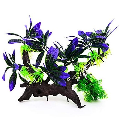 Aquarium Landscape Simulation Artificial Plant, Plastic Plant for Fish Tank