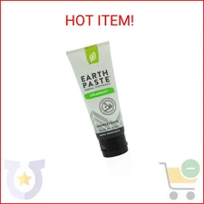 Redmond Earthpaste with Silver - Natural Non-Fluoride Toothpaste, 4 Ounce Tube (
