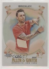 2021 Topps Allen & Ginter Chrome Refractor Chris Brickley #234 1u6