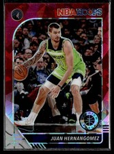 2019-20 Hoops Premium Stock Red Ice Prizm Juan Hernangomez #163 TS1