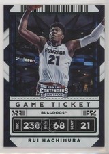 2020 Panini Contenders Draft Picks Game Ticket Green Explosion Rui Hachimura 4ns