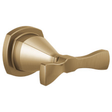 Delta Stryke 77638-CZ Double Robe Hook - Champagne Bronze