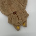 San-X Rilakkuma Bear Plush Zipper Keychain Pouch Brown Cream Yellow — photo 5