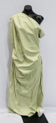 Asos Design Women's Curve Asymmetric Neckline Pu Midi Dress AP2 Sage Size:  18 | eBay