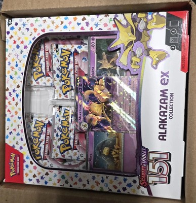 alakazam booster box Amazon.com: Pokémon Trading Card Game Scarlet & Violet151 ex Box