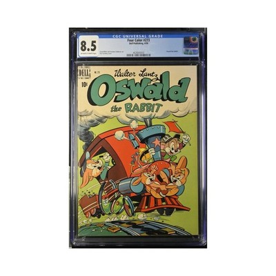 DELL Four Color #273 Oswald the Rabbit | 1950 | CGC 8.5 Dan Gormley Cover