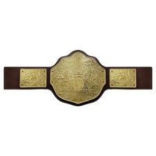 New Big Gold Heavyweight Championship Belt Adult Replica 4mm Big Gold