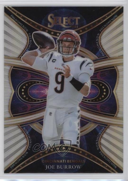 2021 Panini Select Phenomenon Silver Prizm Joe Burrow #PHE-3 2s2