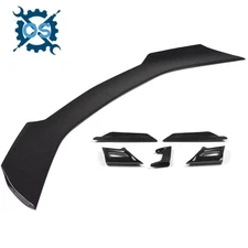 For 16-23 Chevy Camaro LT LS Gloss Black Rear Trunk Wing Spoiler 1LE Style