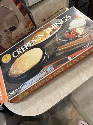 Vintage NORDIC WARE Heavy Cast Aluminum Crepes  N Things  Quick & Easy Crepe Pan