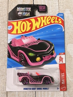 HOT WHEELS 2026 Case H MATTEL 2/5 Monster High Ghoul Mobile Black