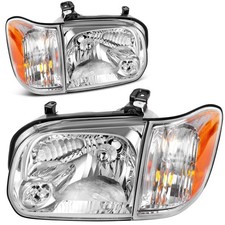 Autosaver88 Headlight Assembly Compatible 2005-2006 Tundra / 2005-2007 Sequoia