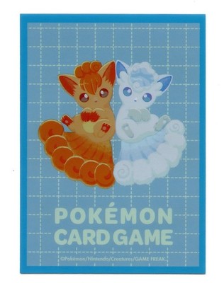 Two of a Kind Vulpix & Alolan Vulpix Individual Card Sleeve Pokemon Japan Orig.