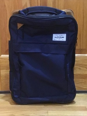 Dakine Navy / Tan Carry On 40L Roller Bag Luggage YS-891