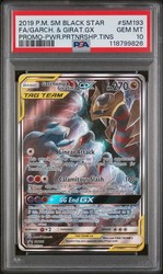Garchomp & Giratina GX SM193 Full Art Holo Sun & Moon Black Star Promo