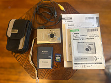 CANON POWERSHOT SD790 IS DIGITAL ELPH 10MP POINT AND SHOOT COMPACT CAMERA W/ACC