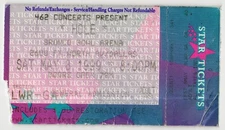 Vintage 1999 Hole Imperial Teen Concert Ticket Stub Dallas Texas