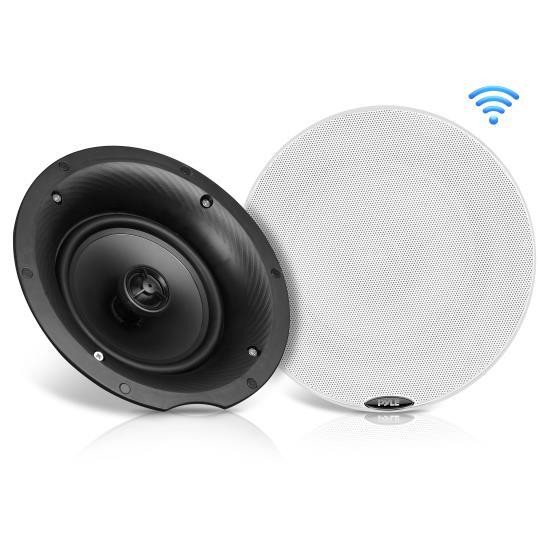 Car Coaxial Speakers 8 Bluetooth In-Wall In-Ceiling 2-Way Grills 240 Watts