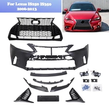 For 2006-2013 Lexus IS250 IS350 Front Bumper Cover Grille Conversion Kit