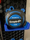 HSW Empire 10 m Magnetic Tape Measure Holder – Wall Tray, No Tools Needed