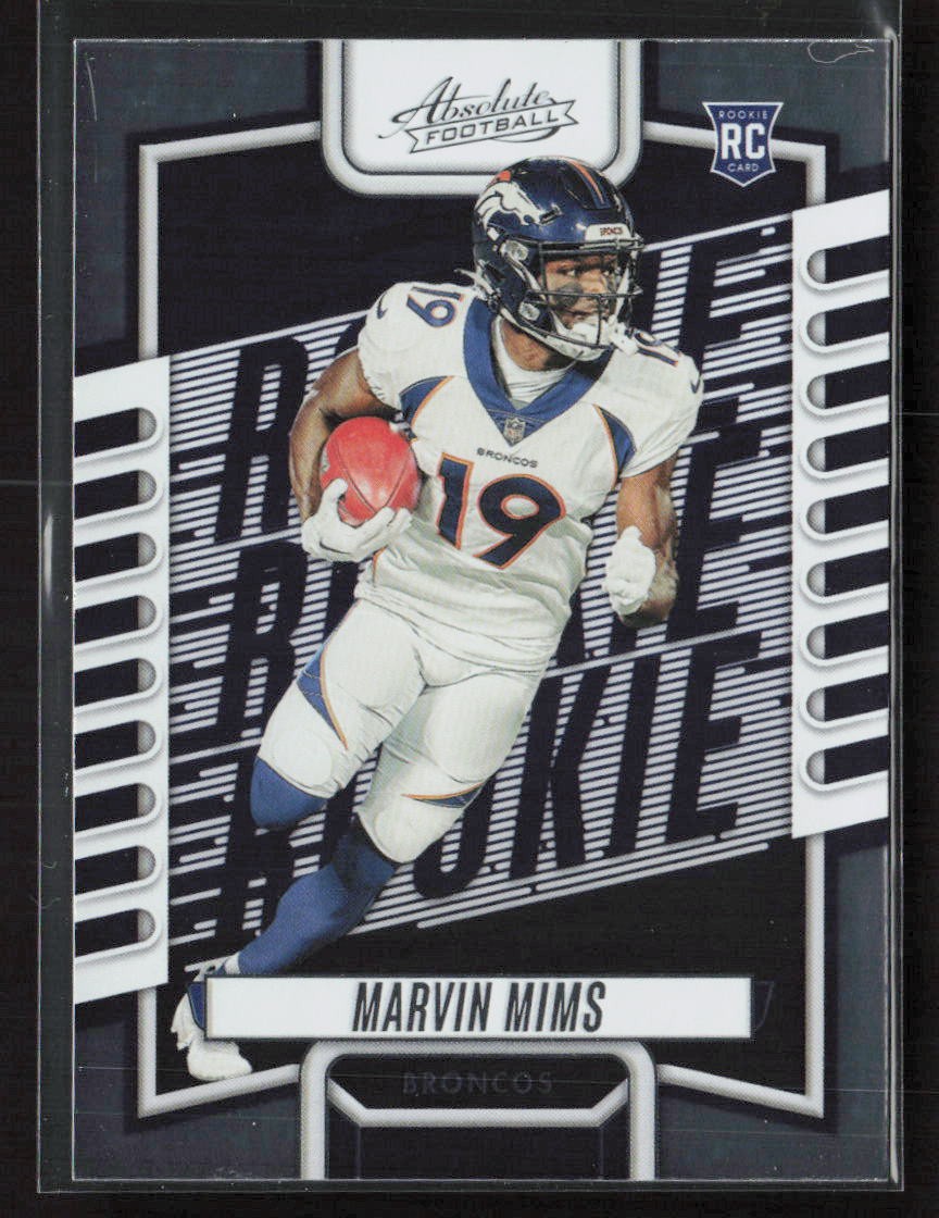 Marvin Mims Panini Absolute #122 Base