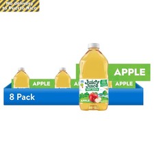 8 pack 100 Juice, Apple, 64 fl oz Bottle