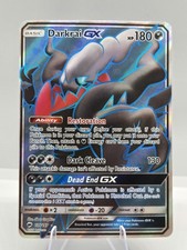 Full Art - Darkrai GX Pokemon Sun & Moon Burning Shadows #139/147