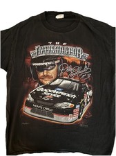 Vtg Dale Earnhardt Sr Mens L Chase Authentics Intimidator Goodwrench #3 Shirt