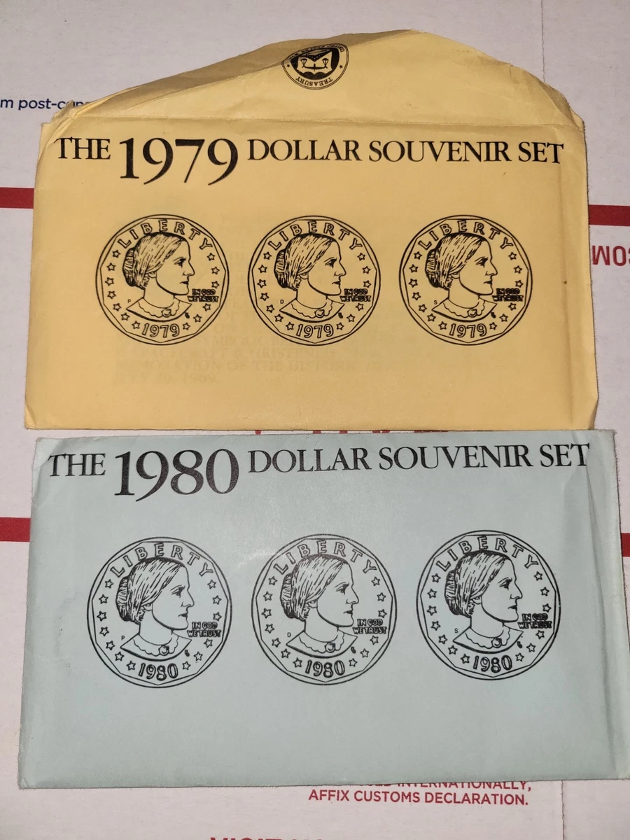 U.S. Mint 1980 Susan B Anthony Dollars (1979-1981, 1999) for sale