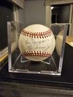 Ken Griffey Jr and Sr Signed Bobby Brown American League Baseball BCC COA w/Case