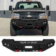 Vijay For 2003-2006 Chevy Silverado 2500hd3500 Front Bumpers With Winch Plate