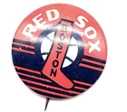 Boston Red Sox 1940's-50's Vintage Pin MLB Mid-century Pinback
