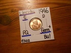 1946D Lincoln Cent Gem BU+ SUPERB!!! PQ!!! LOOOOOOOOK!!!!!!