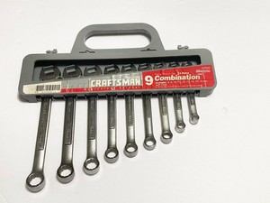 Craftsman Metric Combination Wrenches 9 Piece 12 Point 44182 VA Series Except 1