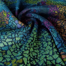 Didymos Mosaic Baby Wrap Sling Size 5 Woven Rainbow Carrier Jacquard