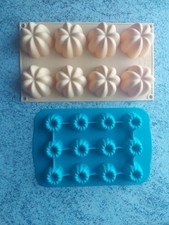 2 Stück Mini Muffins Backform - Silikon Cupcake Pan Set, Mini Muffinform