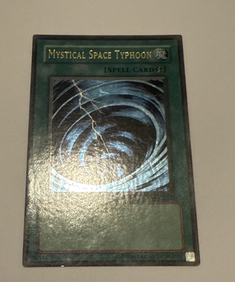 Yugioh Mystical Space Typhoon MRL-E047 Ultra Rare Unl (LP) - Image 2 of 4