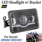 Front LED Headlight Kit For Suzuki DR 650 and DRZ-400 Plug and play DRZ-400 DR
