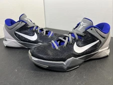 Nike Zoom Kobe 7 VII System Concord Black 2012 Mens Size 8 Sneakers 488371-402