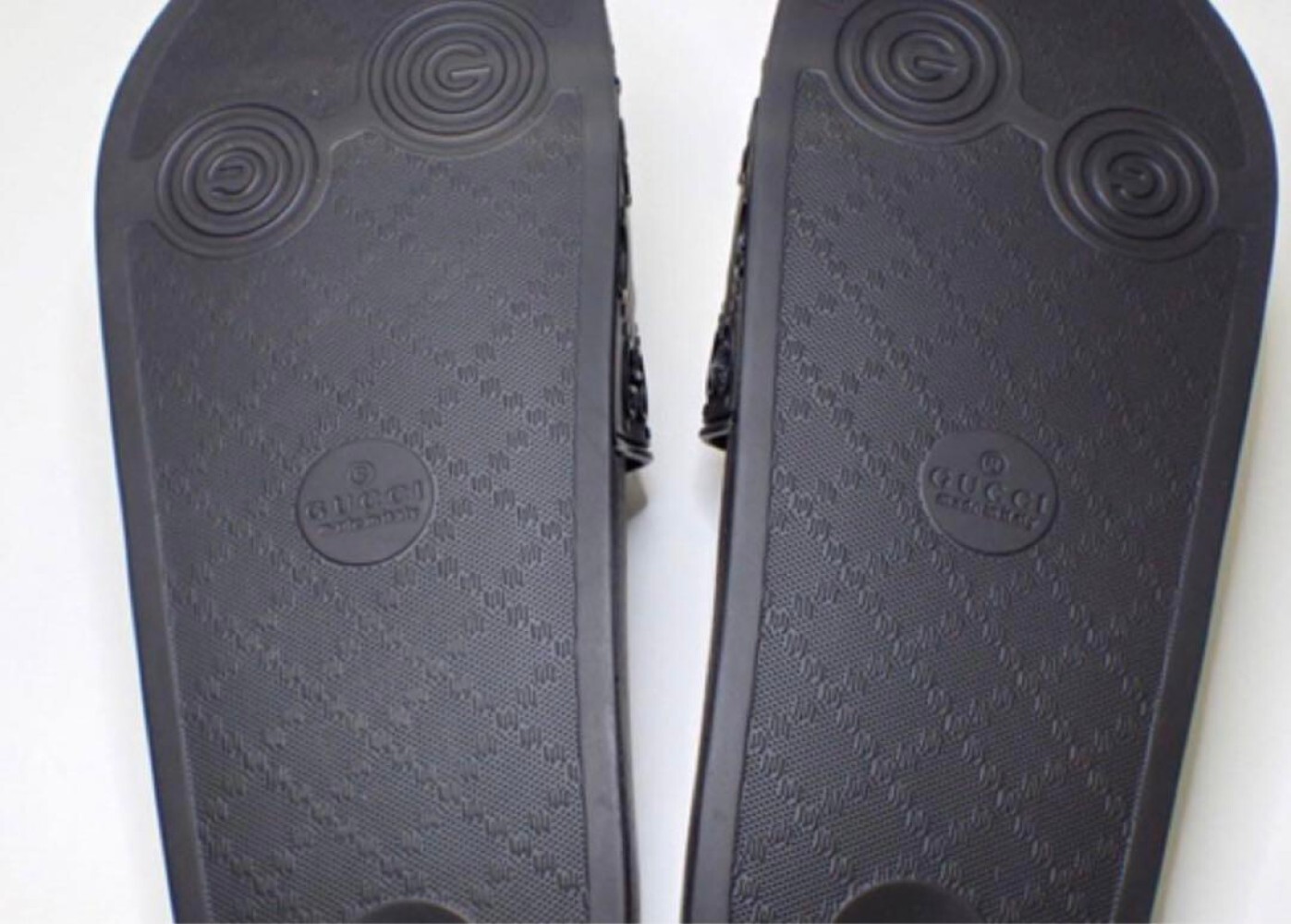 Gucci Slide Sandals Shoes GG Pattern Size 8 US About8.5 For Men thumbnail 15