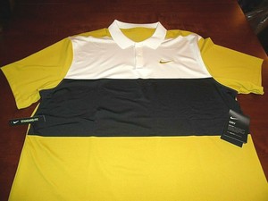 nike vapor color block polo