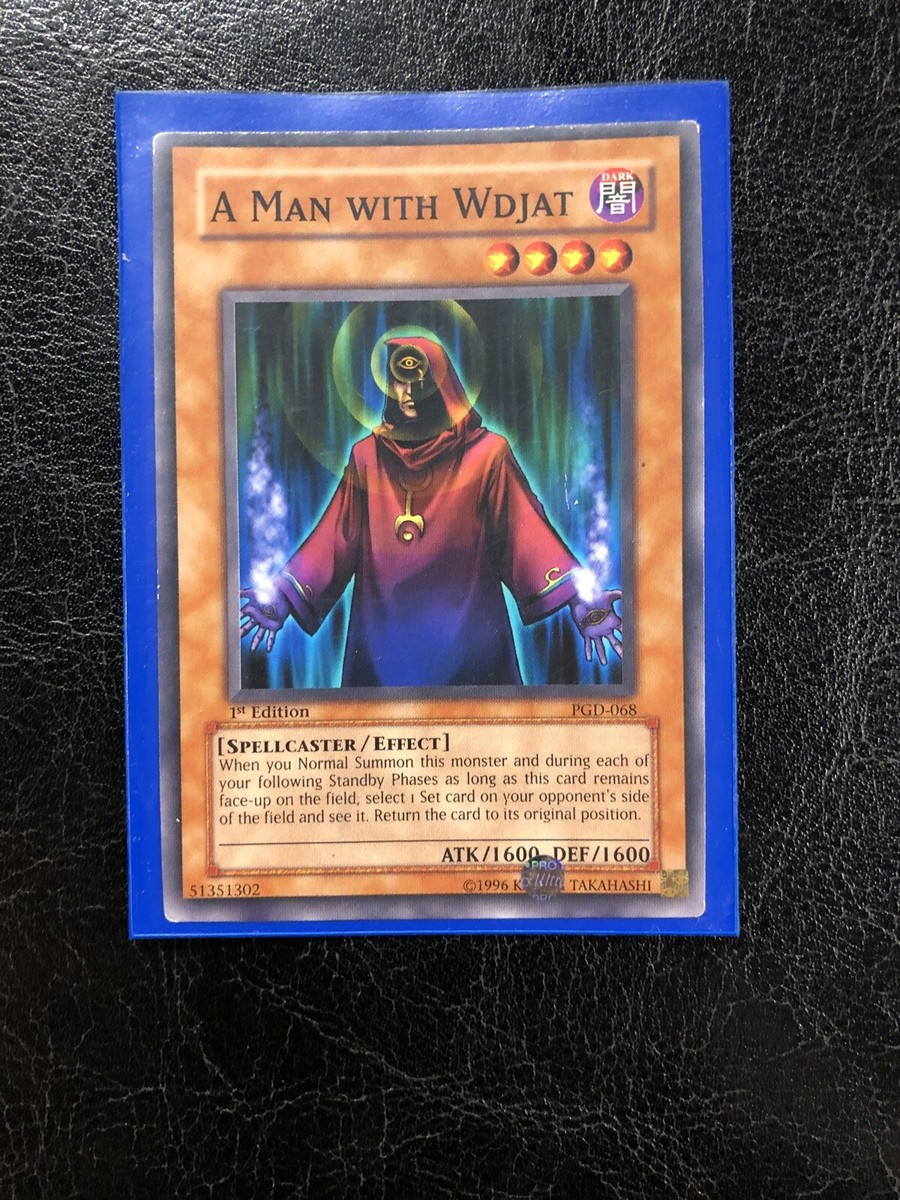 YuGiOh - A Man With Wdjat PGD-068 1ST Edition - Common NM | eBay