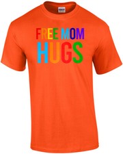 Free mom hugs - gay pride t-shirt