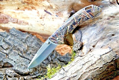 Buck Bantam Muddy Water Einhandmesser, Stahl 420HC, Back Lock, Edelstahlclip