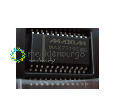 2x NEW IC MAX7219CWG MAX7219 SOP24 LED DRIVER DISPLAY